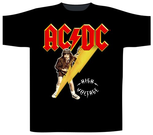Shirt high voltage - ac/dc, /