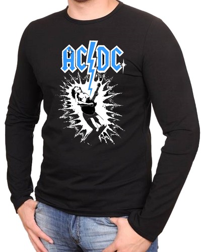 Rock music logo - ac-dc,