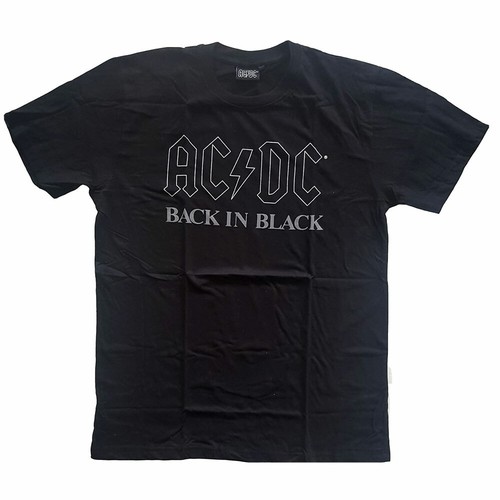 Back black t shirt - ac/dc,