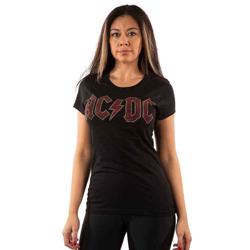 Shirt embellished logo - ac/dc,
