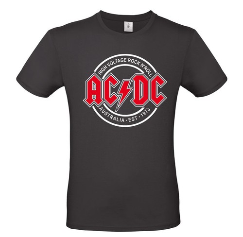 Shirt musik rock dc - rock,