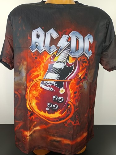Guitar t shirt - ac/dc, t-shirt