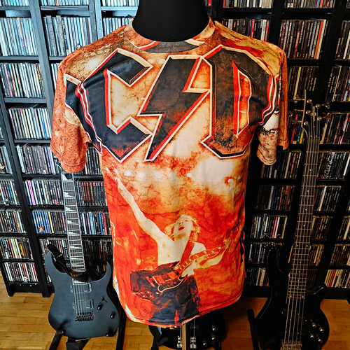 All over print t shirt - ac/dc, t-shirt