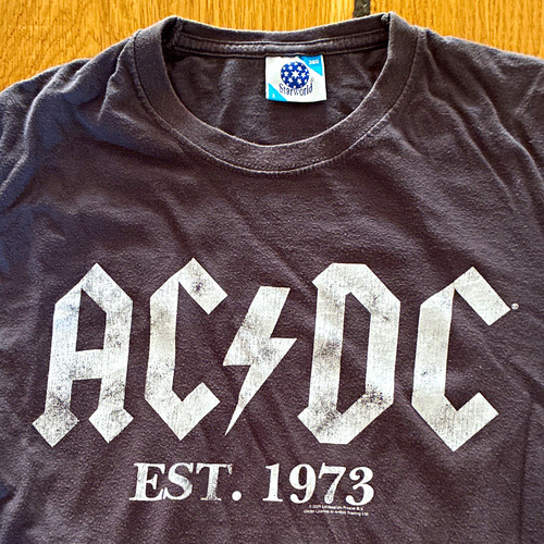 Shirt est 1973 - ac/dc, t-shirt