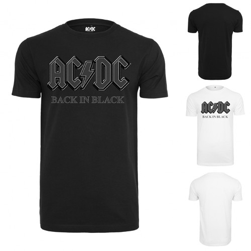 Acdc back black tee - tee, herren