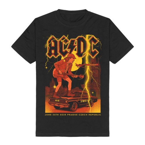 Acdc shirt herren prague - acdc, t-shirt