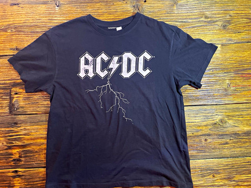 Shirt kurzarm schwarz - ac/dc, t-shirt