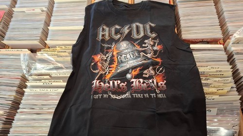 Shirt hells bells acdc - ac/dc,